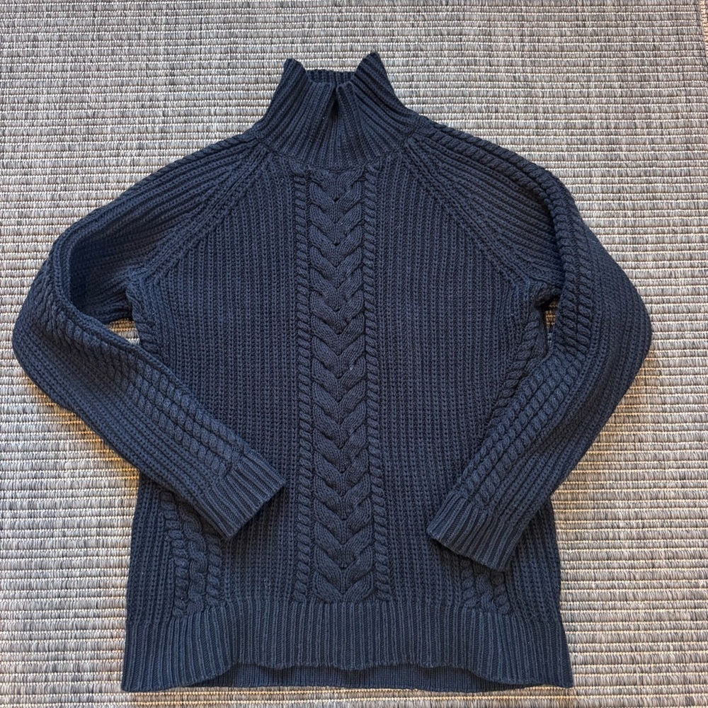 lululemon Bring The Cozy Cable Funnel Neck Sweater